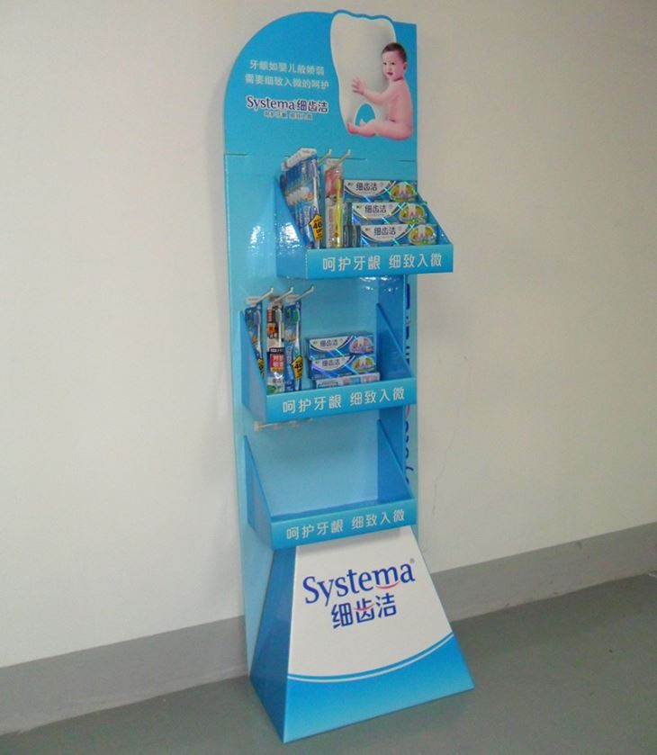 Display Stand Asymmetric Design