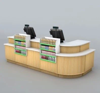Modern Cashier Checkout Counter